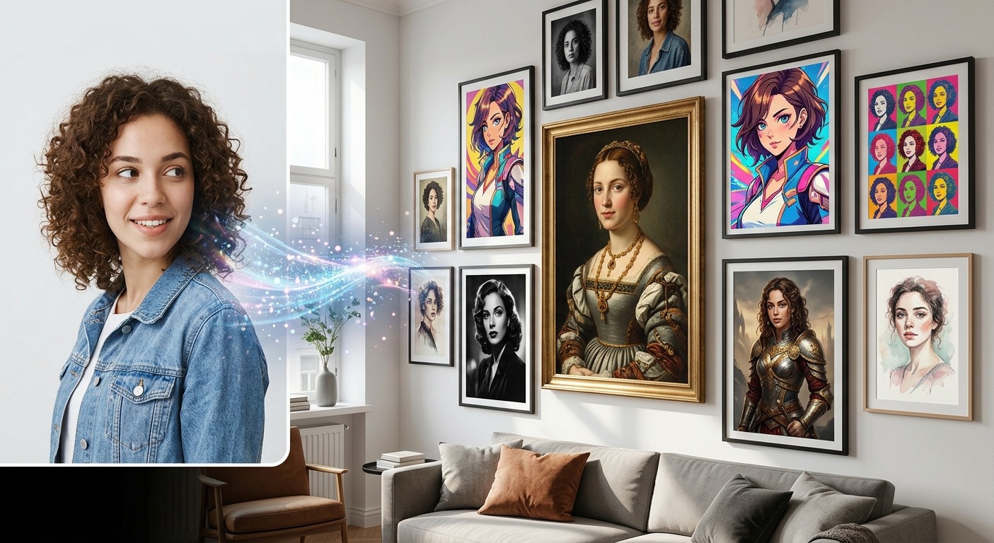 How to Create an AI Portrait: A Complete Guide | MakeMeFame.com